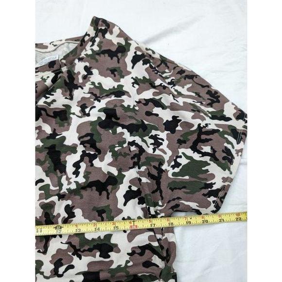 SEED TO STYLE Organic cotton Dress Short-sleeve Camo T-shirt Sz XL - Picture 7 of 10